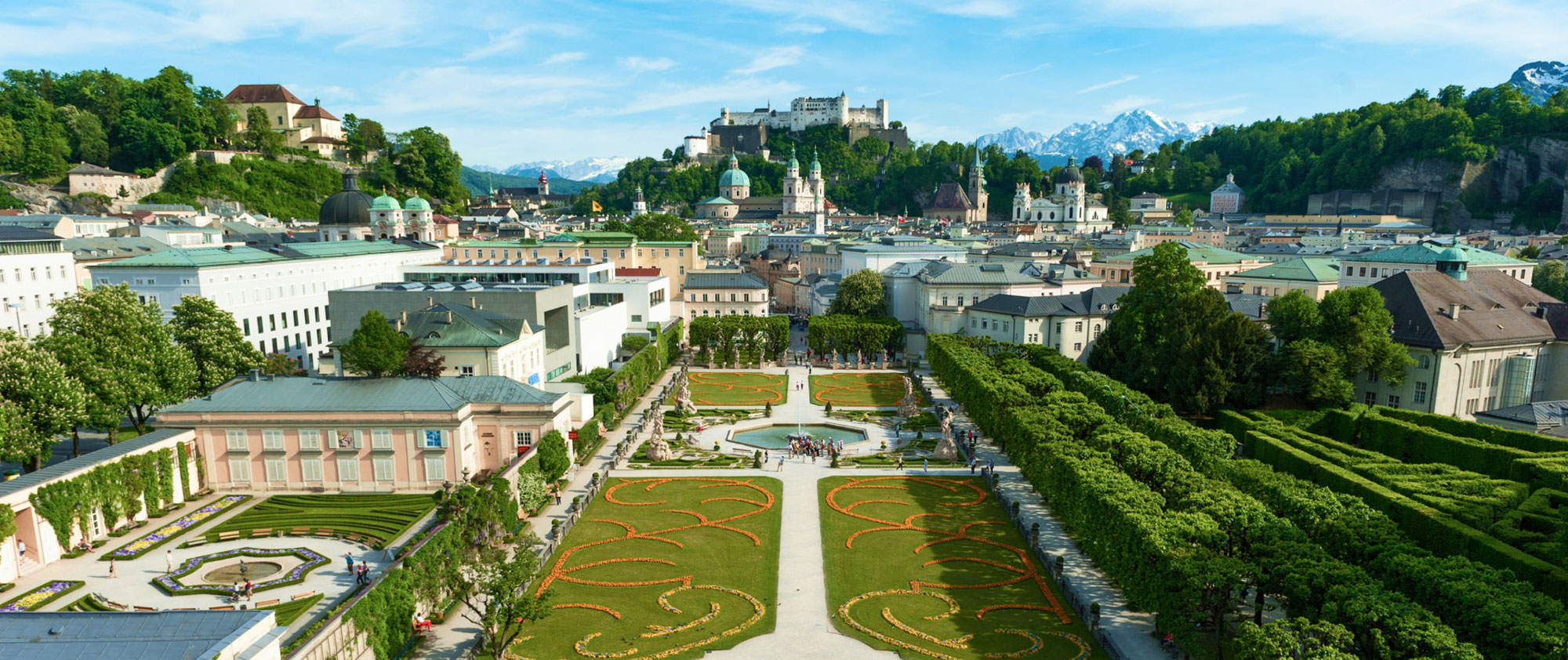 Mirabellgarten Salzburg © SalzburgerLand Tourismus